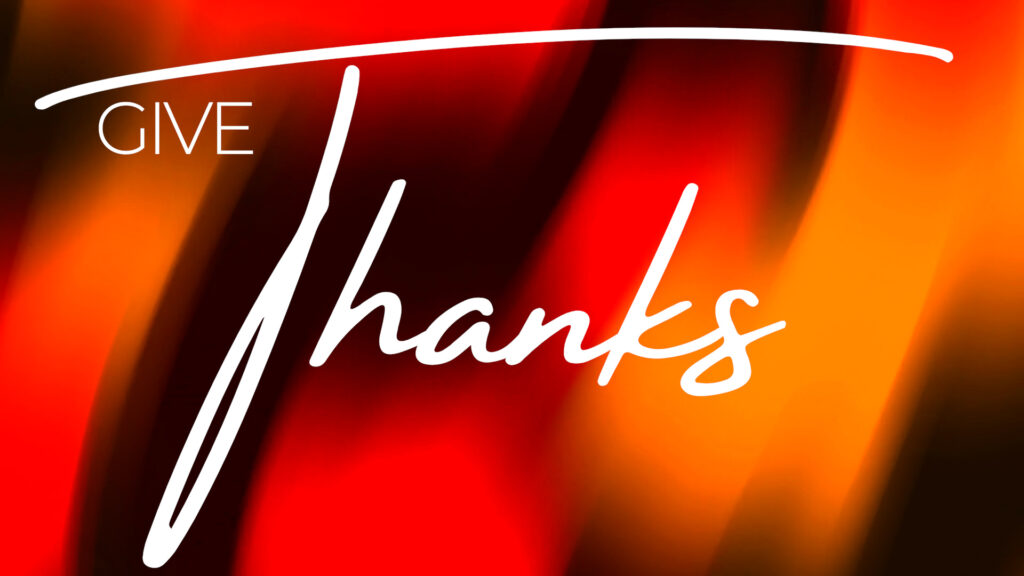 Thanksgiving Service 2025